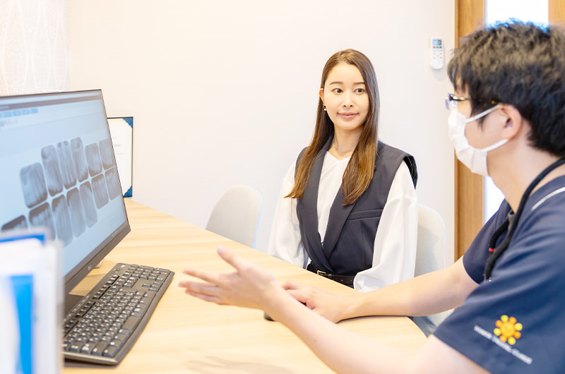 検査結果のご説明・治療計画のご相談
